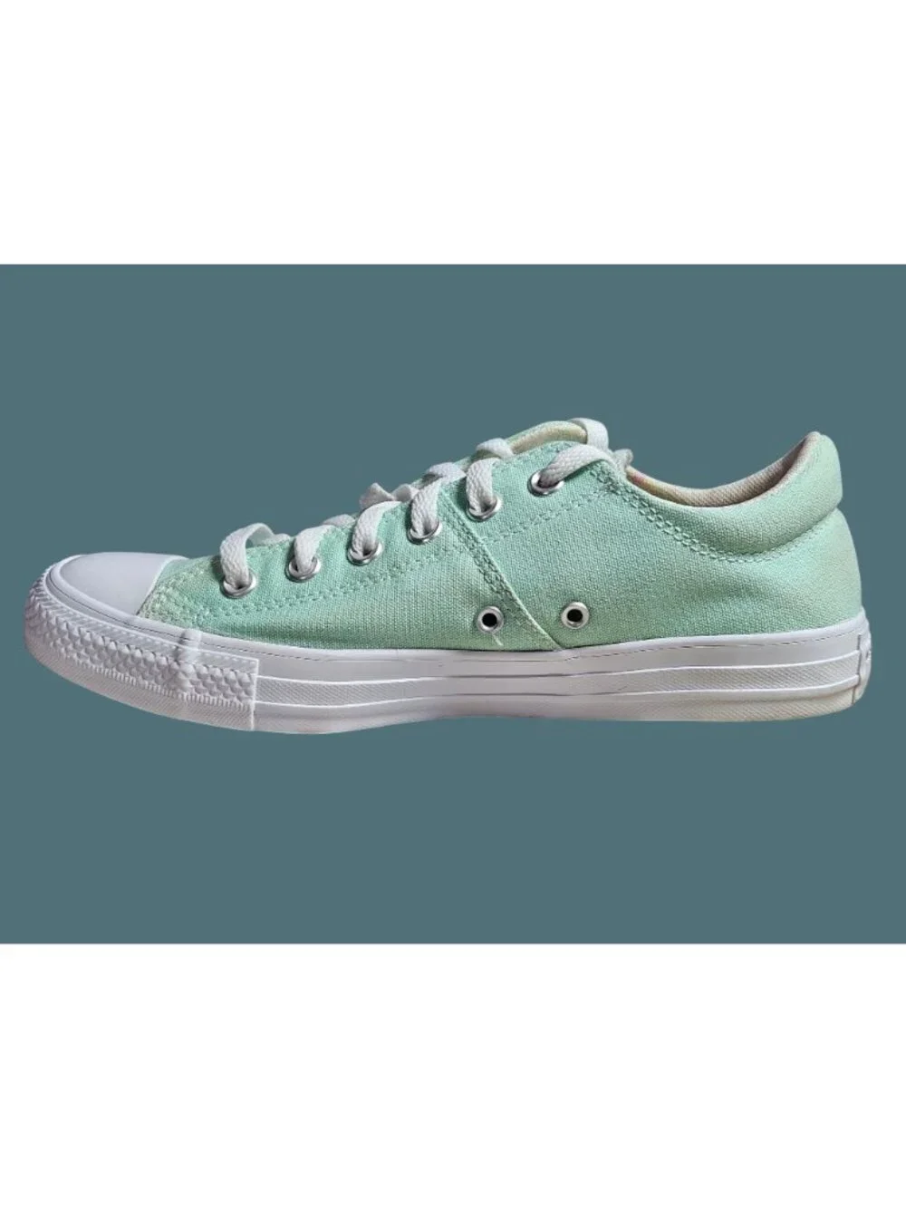 Converse Chuck Taylor Madison Mint Green Low Top Padded Tongue Sneakers Women 9